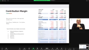 Fashion Management - ecommerce P&L - Contribution Margin KPI